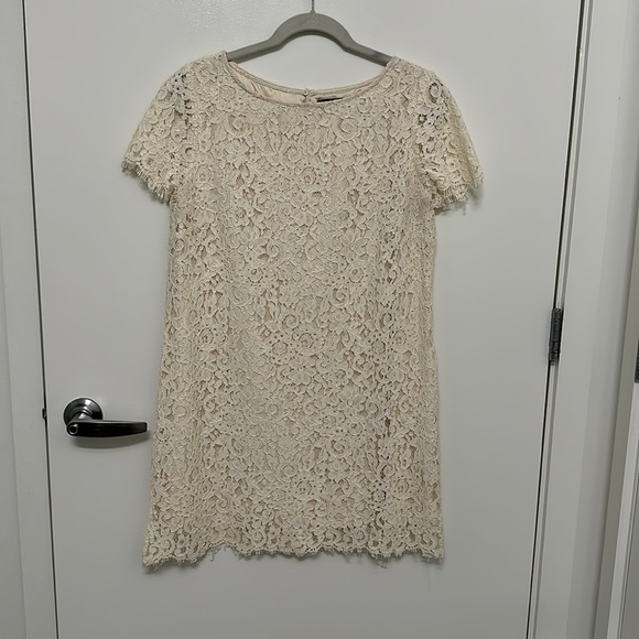 Zara Dresses & Skirts - Zara cream colored lace dress